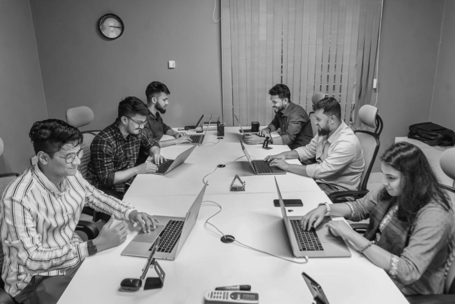 Software testing planning session with test case documentation and system architecture diagrams